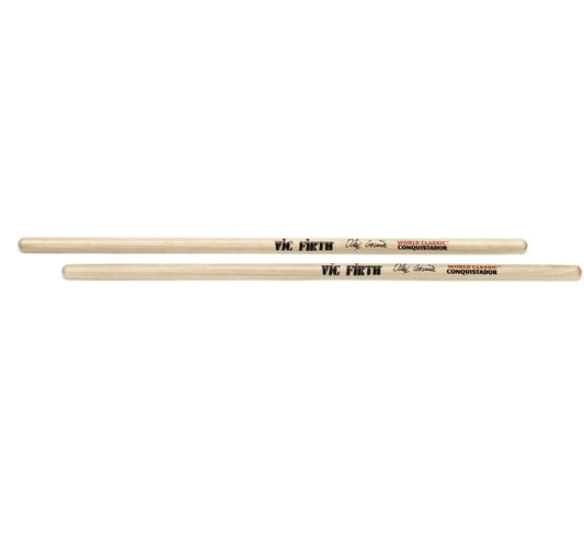 Vic Firth SAAC Alex Acuna "Conquistador" (Clear/Natural) Timbale Sticks