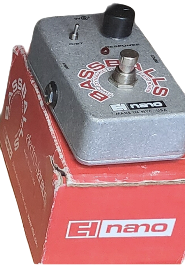 Pedal de filtro envolvente dinámico Electro-Harmonix Bassballs Nano Twin