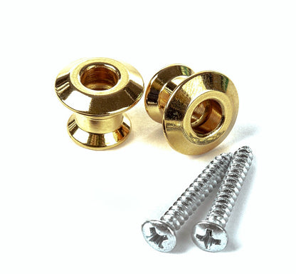 Jim Dunlop Strap Buttons (Gold) 1pc