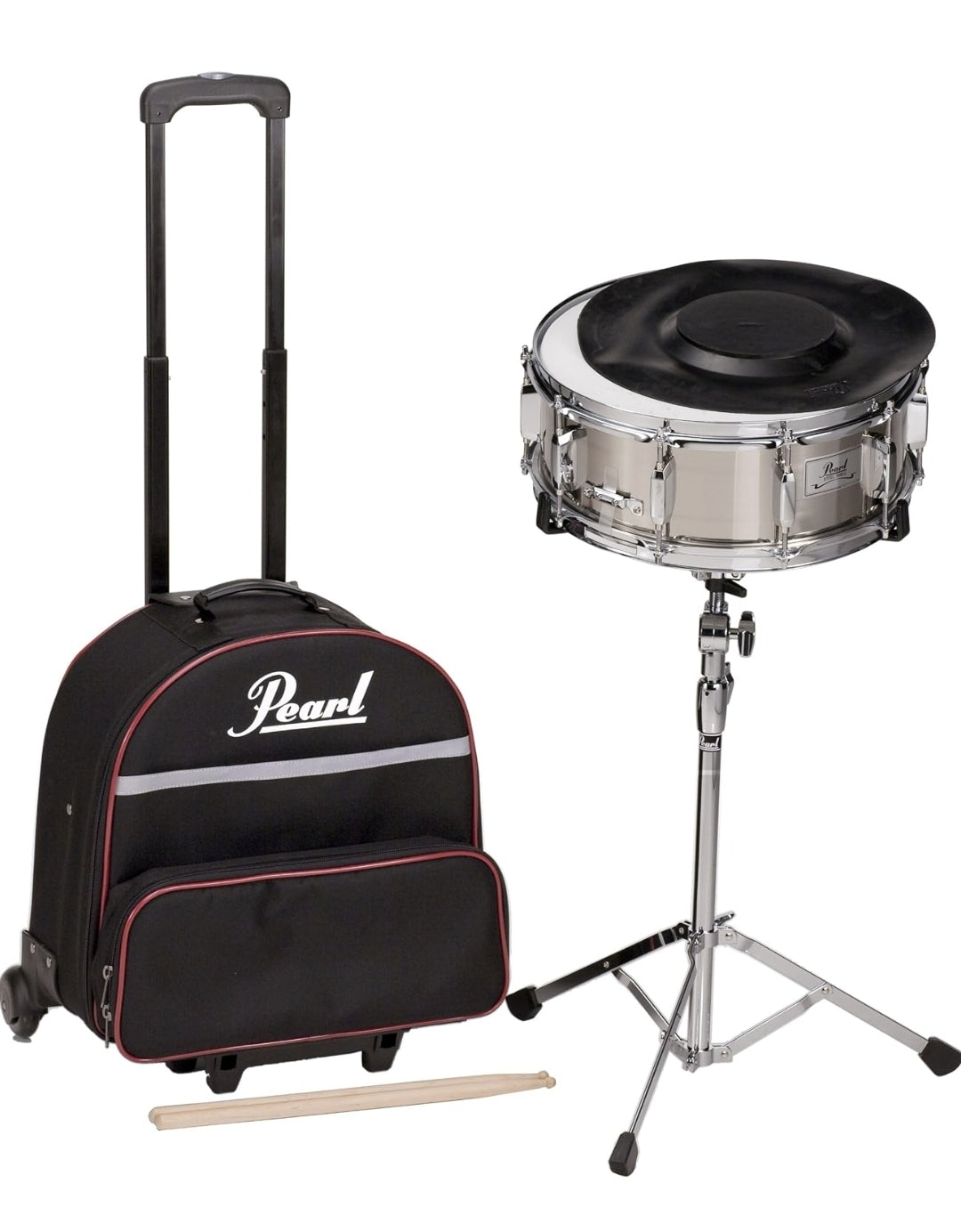 Pearl SK900C Educational Snare Kit with Rolling Case & Stand