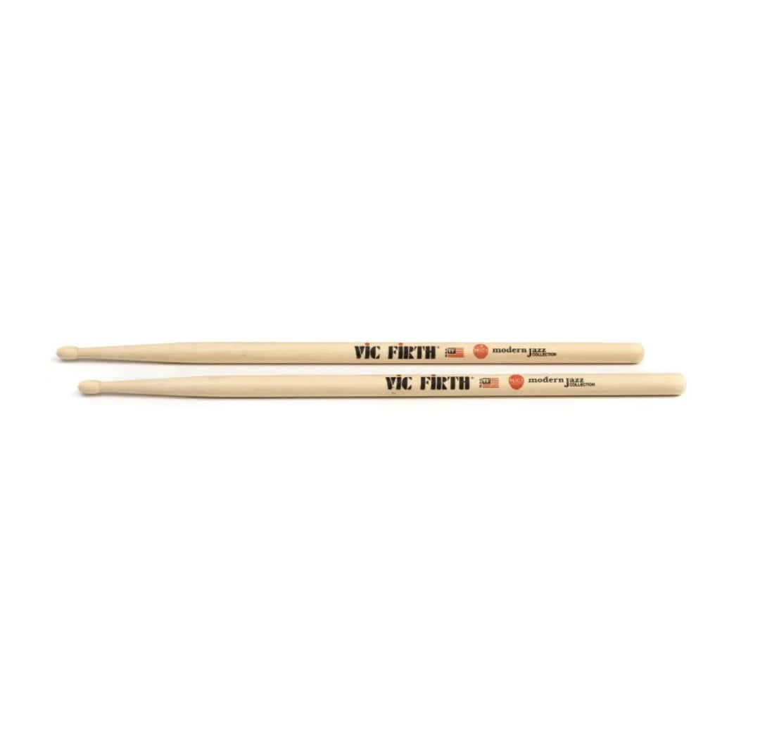 Baquetas de nogal de la colección Modern Jazz de Vic Firth (talla 1)