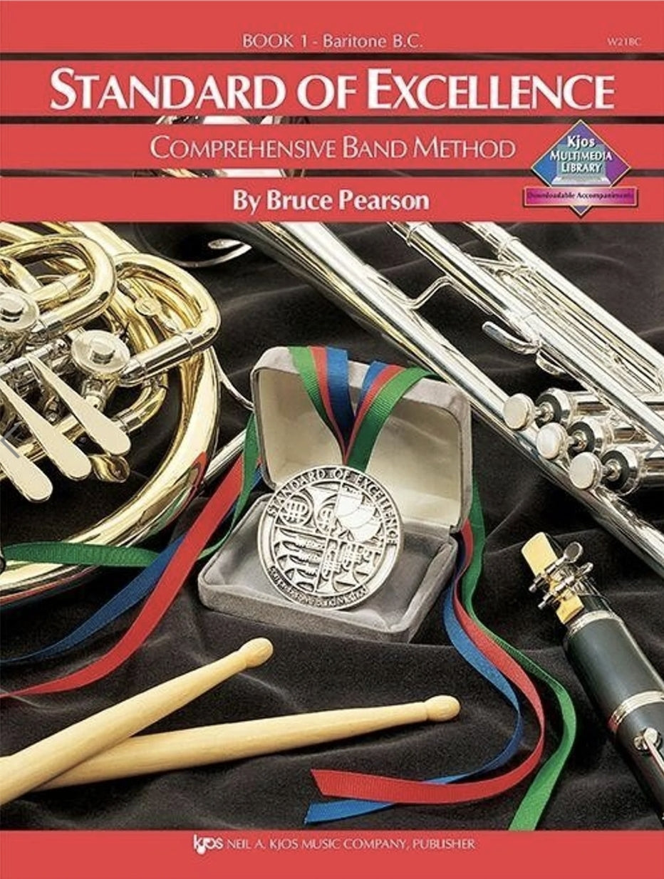 Standard of Excellence - Book 1 - Baritone B.C.