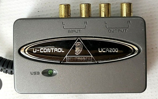 Behringer UCA200 U-Control USB Audio Interface