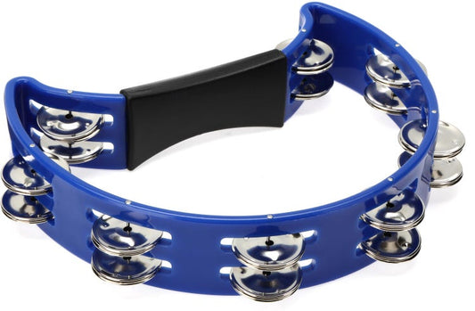 Cardinal Percussion Double-row Tambourine - Blue