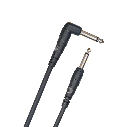 D'Addario CLASSIC SERIES INSTRUMENT CABLE
Straight to Right-Angle, 10ft.