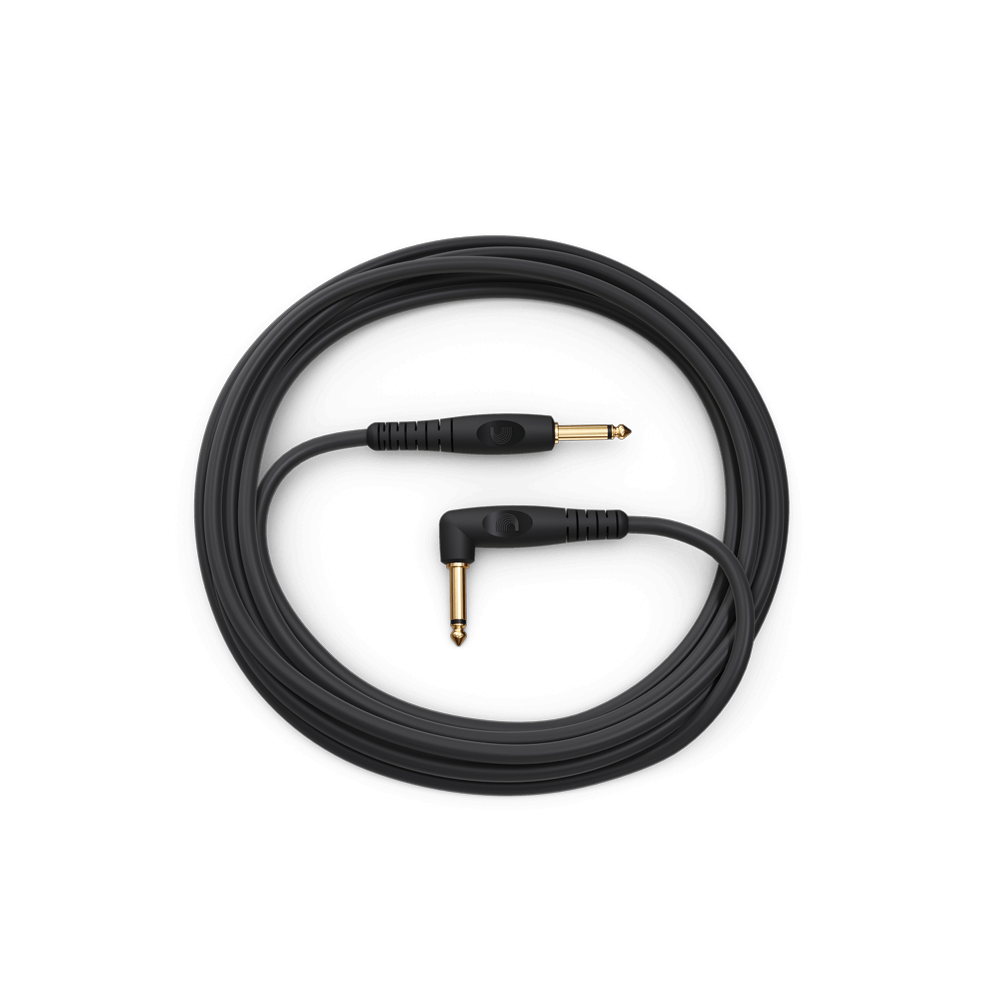 D'Addario CUSTOM SERIES INSTRUMENT CABLE
Straight to Right-Angle, 20ft.