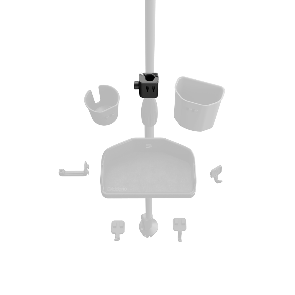 D'Addario Mic Stand Accessory System - Universal Hub ONLY