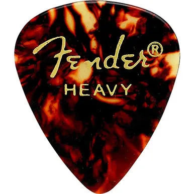 Fender Classic Celluloid Picks - Shell 351-900 Shell Heavy - 5PK