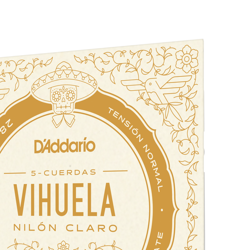 D'Addario Normal Tension Vihuela String Set MV10N