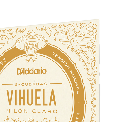 D'Addario Normal Tension Vihuela String Set MV10N