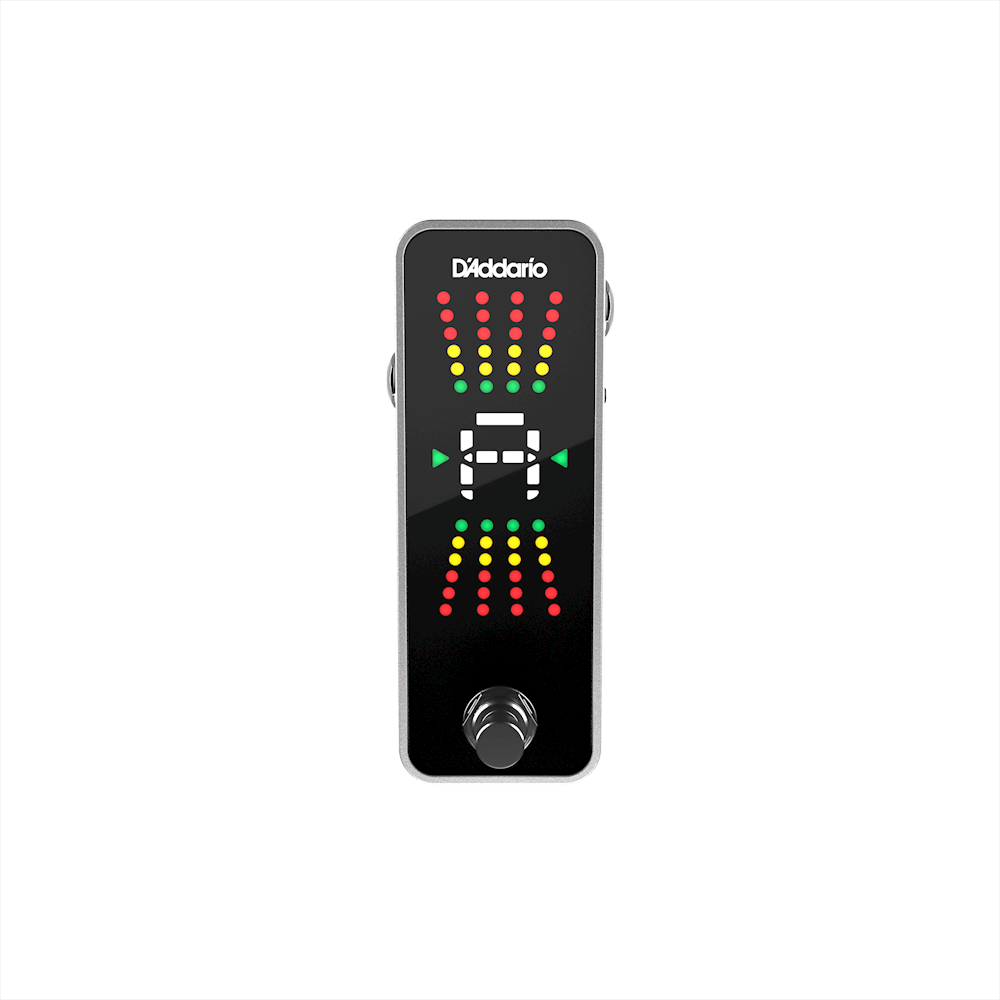 D'Addario CHROMATIC PEDAL TUNER, 32-Bit, True Bypass