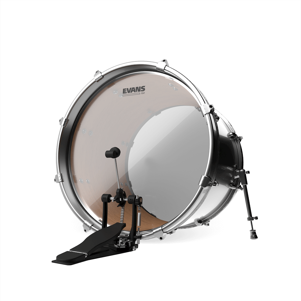 EVANS G2 Clear Bass Batter Drum Head, 22 Inch