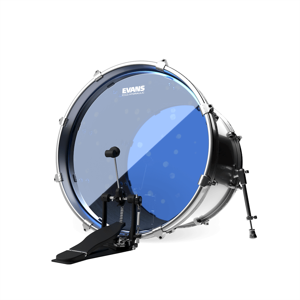 EVANS Hydraulic Blue Bass Drum Head, 20 Inch
