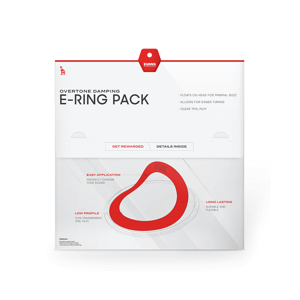 EVANS E-Ring Pack, Rock Pack
