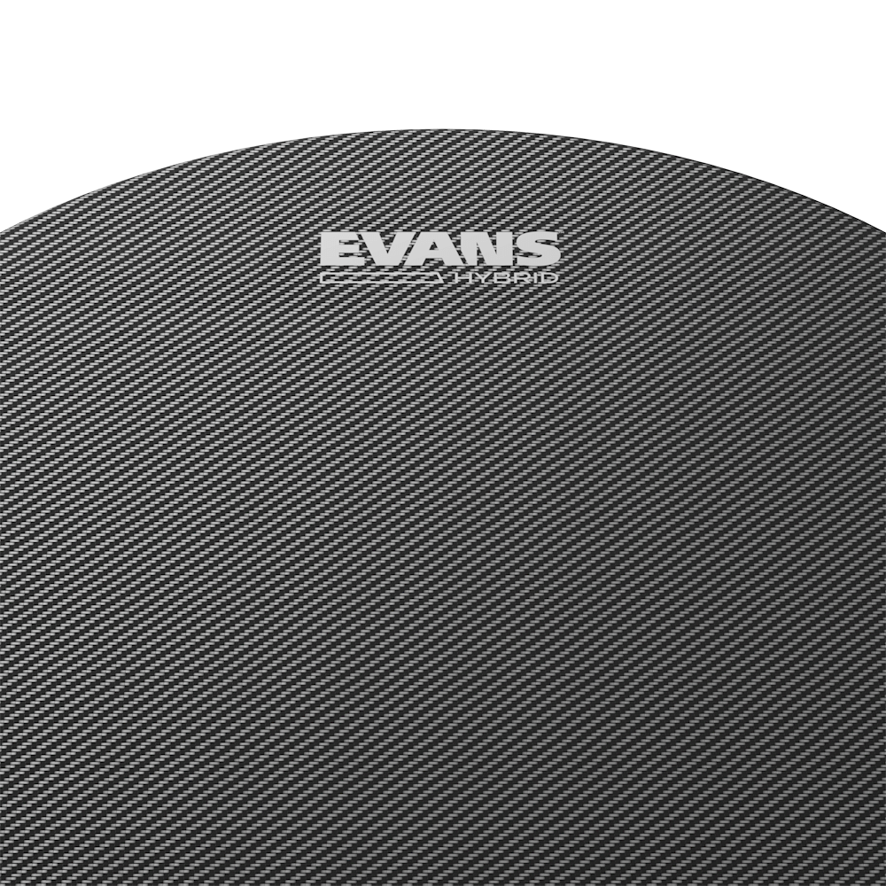 EVANS HYBRID SNARE DRUMHEAD, Coated Snare Batter, 14 Inch