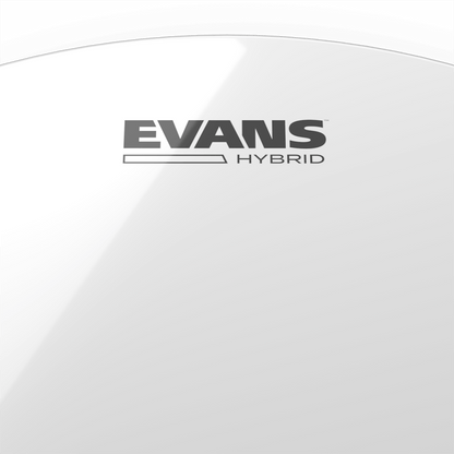 EVANS HYBRID White Drumhead, 14 Inch