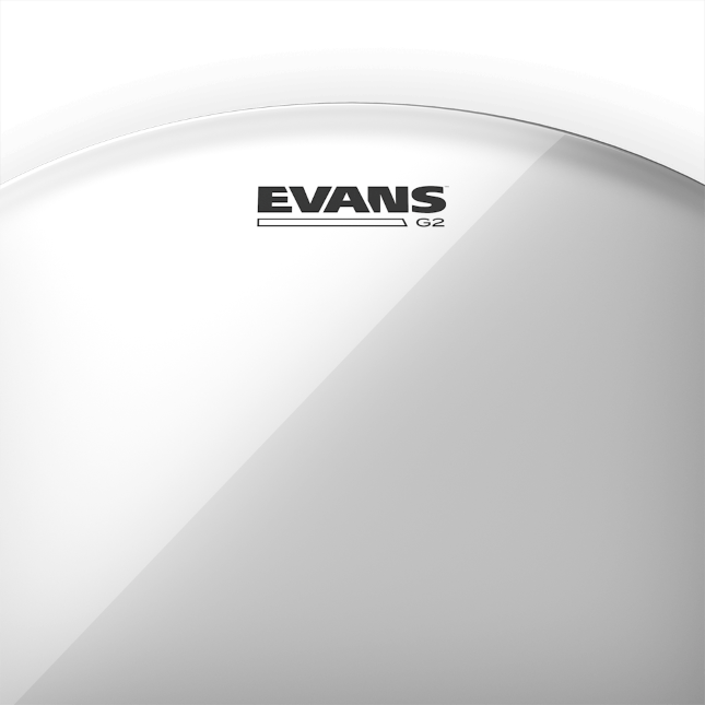 EVANS G2 Clear Tom Batter Drum Head, 13 Inch