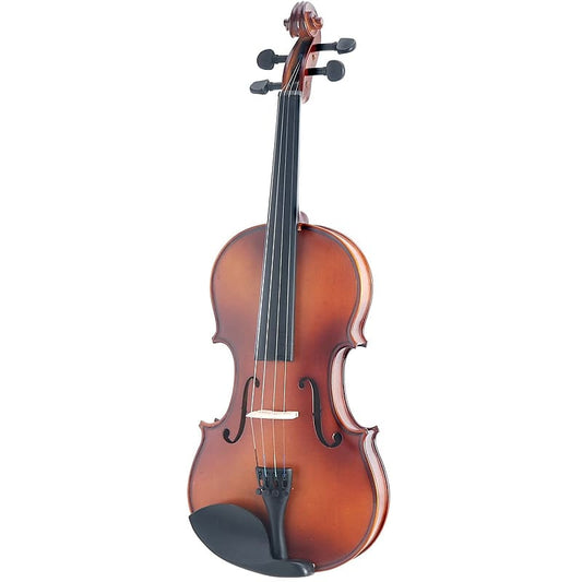 Mendini MV300 Solid Wood Violin - 4/4 (Full Size) / Satin Antique