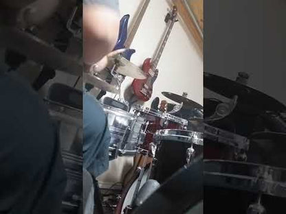 Tama 14x6.5 Rockstar Steel Snare Drum w/ internal muffler - Japan MIJ