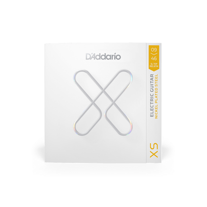 D'Addario 09-46 Light Top/Regular Bottom, XS Nickel, Coated Electric Guitar Strings (XSE0946)