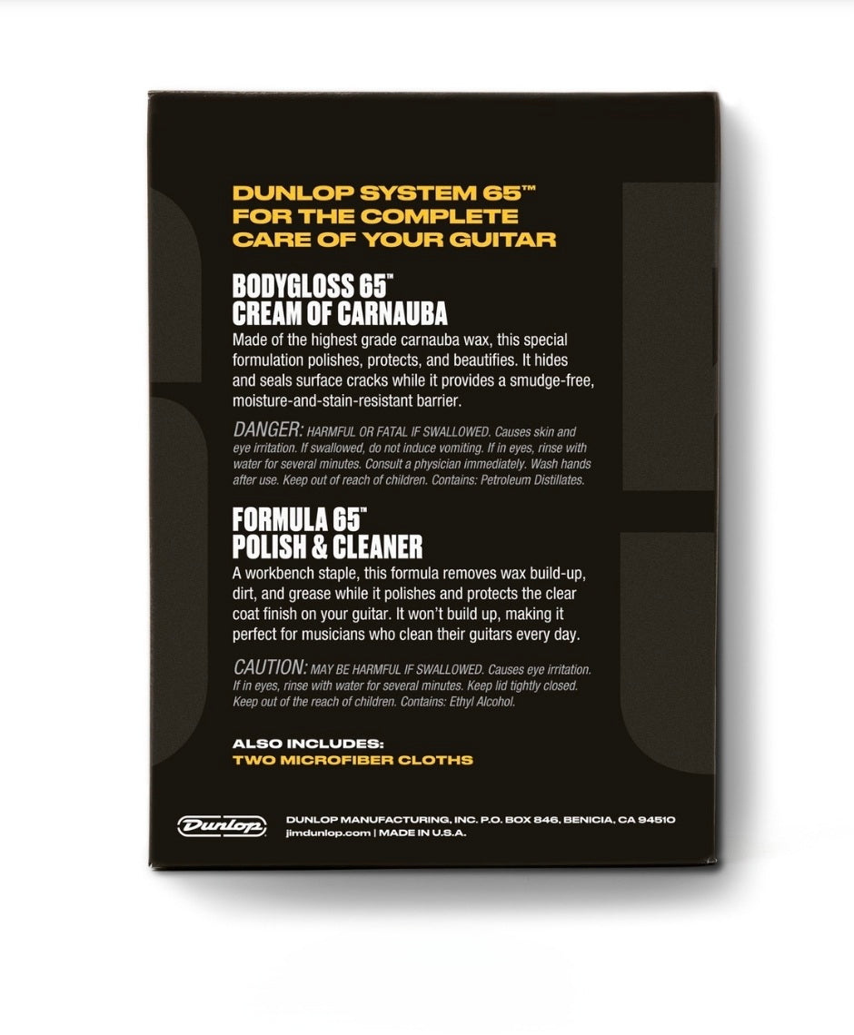 Dunlop SYSTEM 65 GUITAR POLISH KIT
6501