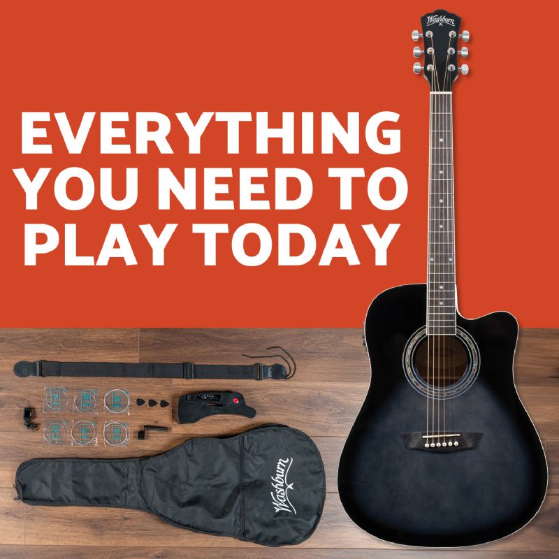 Washburn Learn and Play pack - Acoustic Guitar