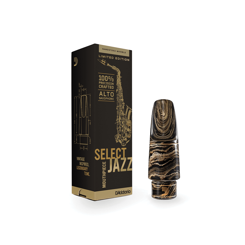 D'Addario Select Jazz Alto Saxophone Mouthpiece -
Medium Chamber