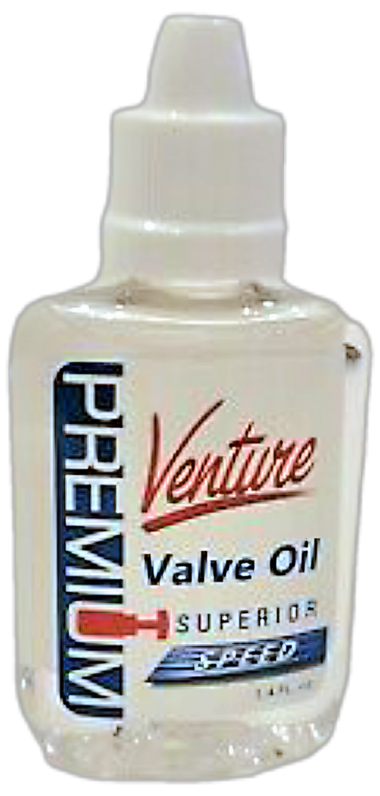 Venture Premium Valve Oil Superior Speed For Brass Instruments 1.4oz