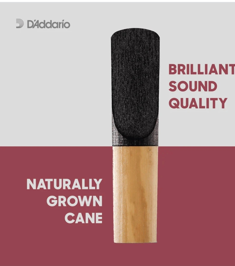 Plasticover by D'Addario Bb Clarinet Reeds
Strength 3.5, 5-Pack