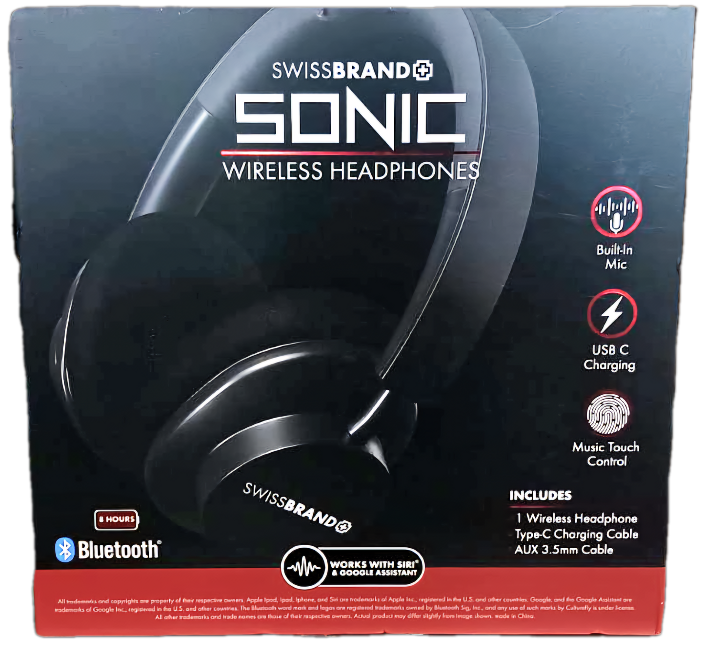 Auriculares inalámbricos SONIC de Swissbrand