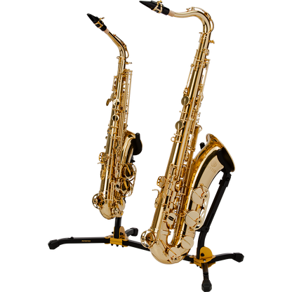 Hercules Stand DS537B DOUBLE ALTO / TENOR SAXOPHONE STAND