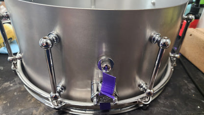 Dunnett Titanium Snare Drum (6.5) 6 1/2 X 14 - 2020 - Raw Finish