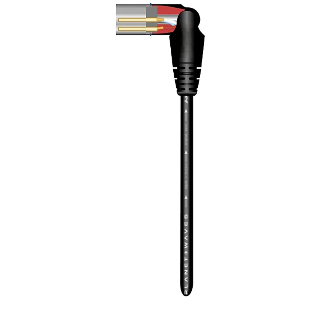 D'Addario CUSTOM SERIES SWIVEL MICROPHONE/POWERED SPEAKER CABLE
XLR to XLR w/ Swivel Connectors - 10ft.