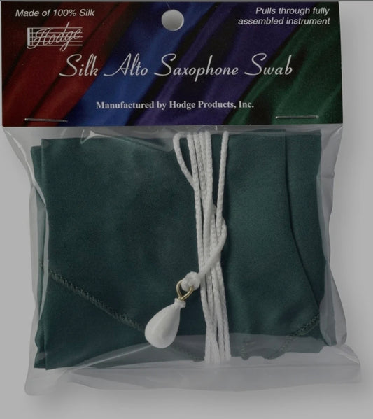 Hodge Silk Alto Sax Swab-Green