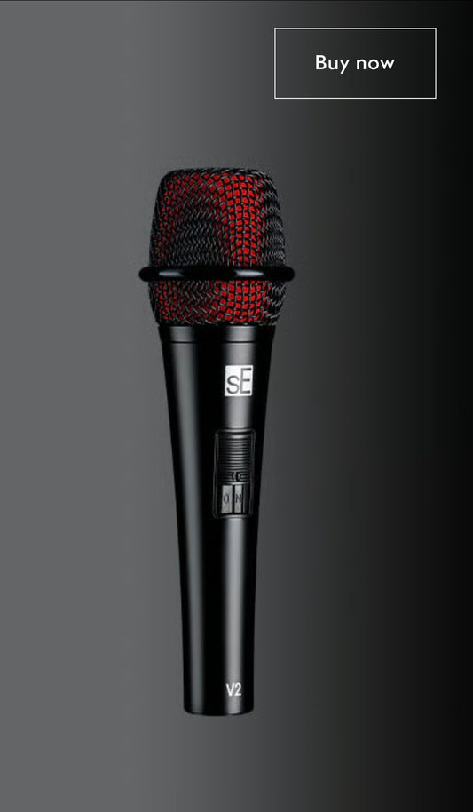 sE Electronics V2 Switch Handheld Supercardioid Dynamic Microphone