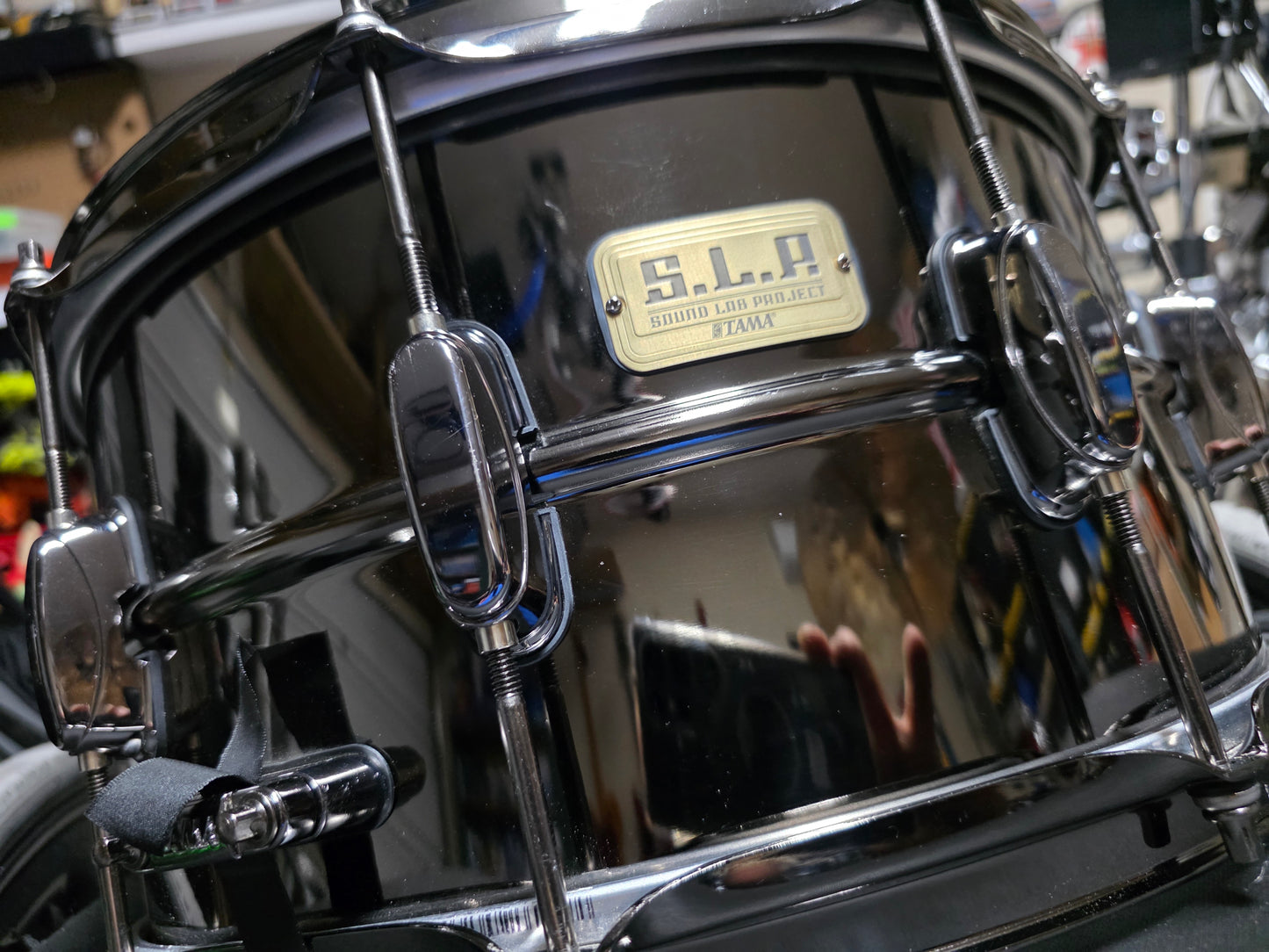 Tama 15x8 SLP Big Black Steel Limited Edition Snare Drum