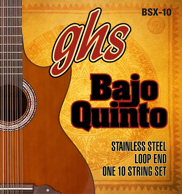 GHS Bajo Quinto 10-Strings Set (Stainless Steel) BSX-10