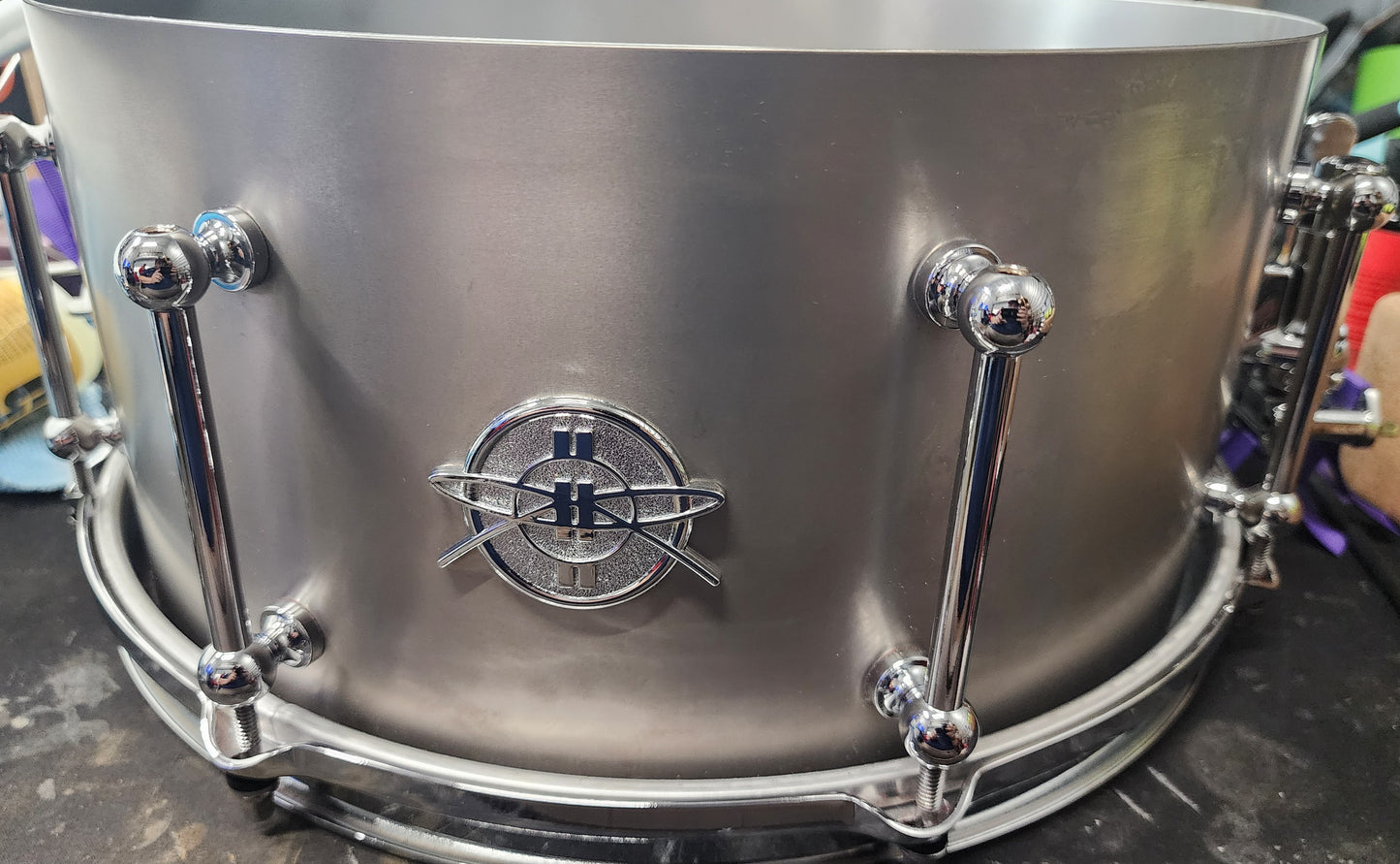 Dunnett Titanium Snare Drum (6.5) 6 1/2 X 14 - 2020 - Raw Finish
