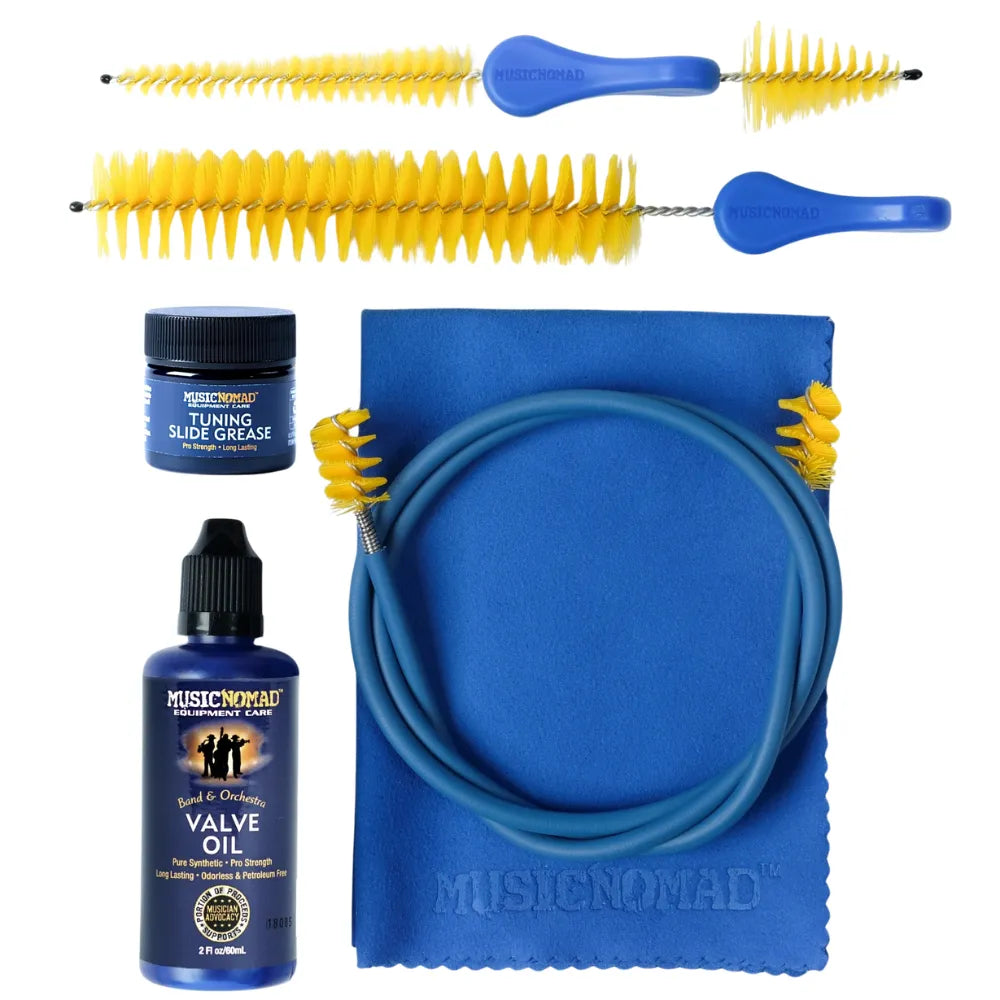 Music Nomad Premium Trumpet Cleaning & Care Kit – 6 pc.