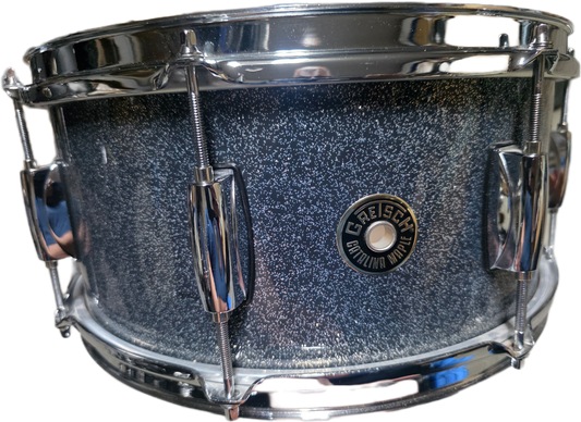 Gretsch 14x6.5  Catalina Maple Snare Drum - Black Stardust Silver Sparkle