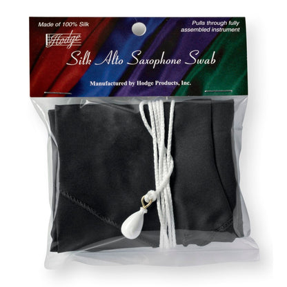 Hodge Silk Alto Sax Swab-Black