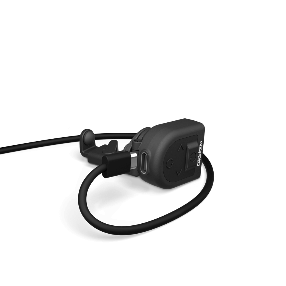 D'Addario USB-C Micro RECHARGEABLE Violin Tuner (Chromatic)