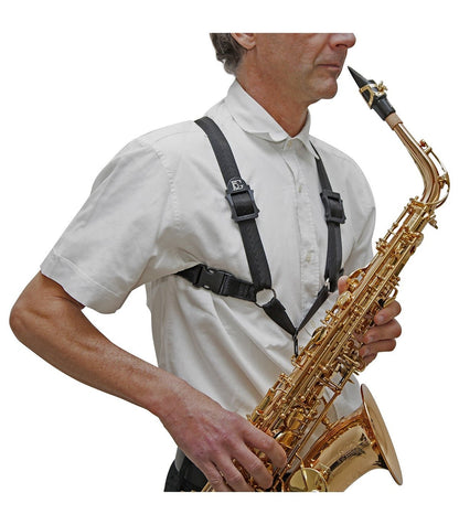 BG S40CM Alto / Tenor / Baritone Saxophone Harness for Men with Metal Hook