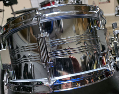 Tama 14x6.5 Rockstar Steel Snare Drum w/ internal muffler - Japan MIJ