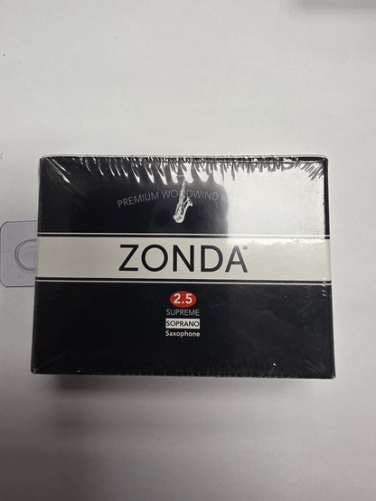 Zonda Supreme Soprano Saxophone Reed  2.5 (5-pack)