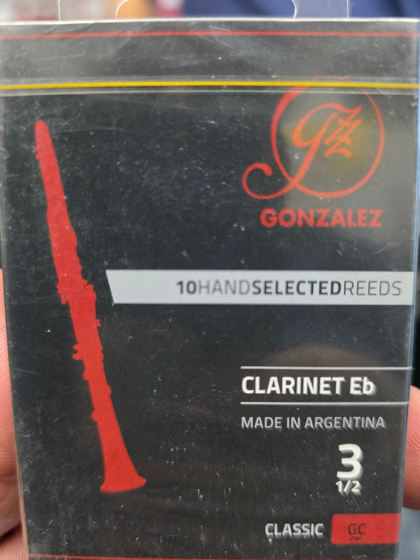 Gonzalez Classic Eb Clarinet 3.0 box of 10