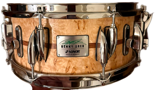Sonor 13x5.75 Benny Greb 2.0 Signature Beech Snare Drum
