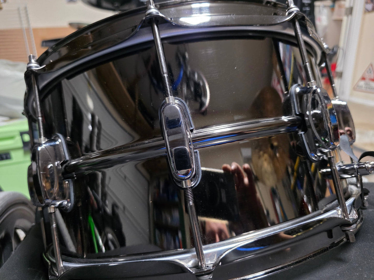 Tama 15x8 SLP Big Black Steel Limited Edition Snare Drum