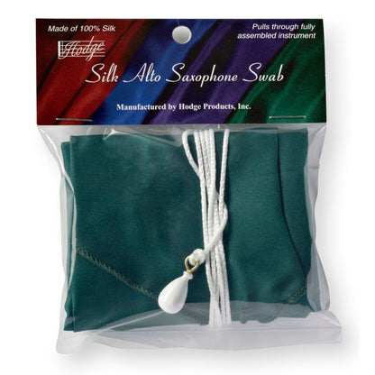 Hodge Silk Alto Sax Swab-Green