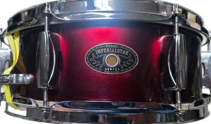 USED - Tama 14x5 Imperialstar Snare Drum - Dark Red